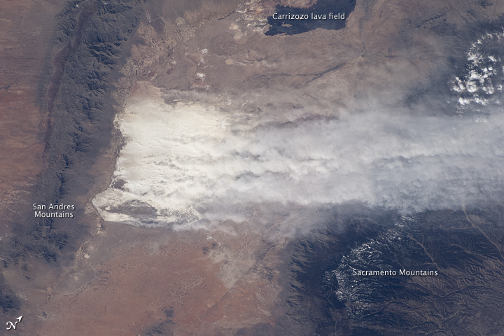 White Sands Dust Storm