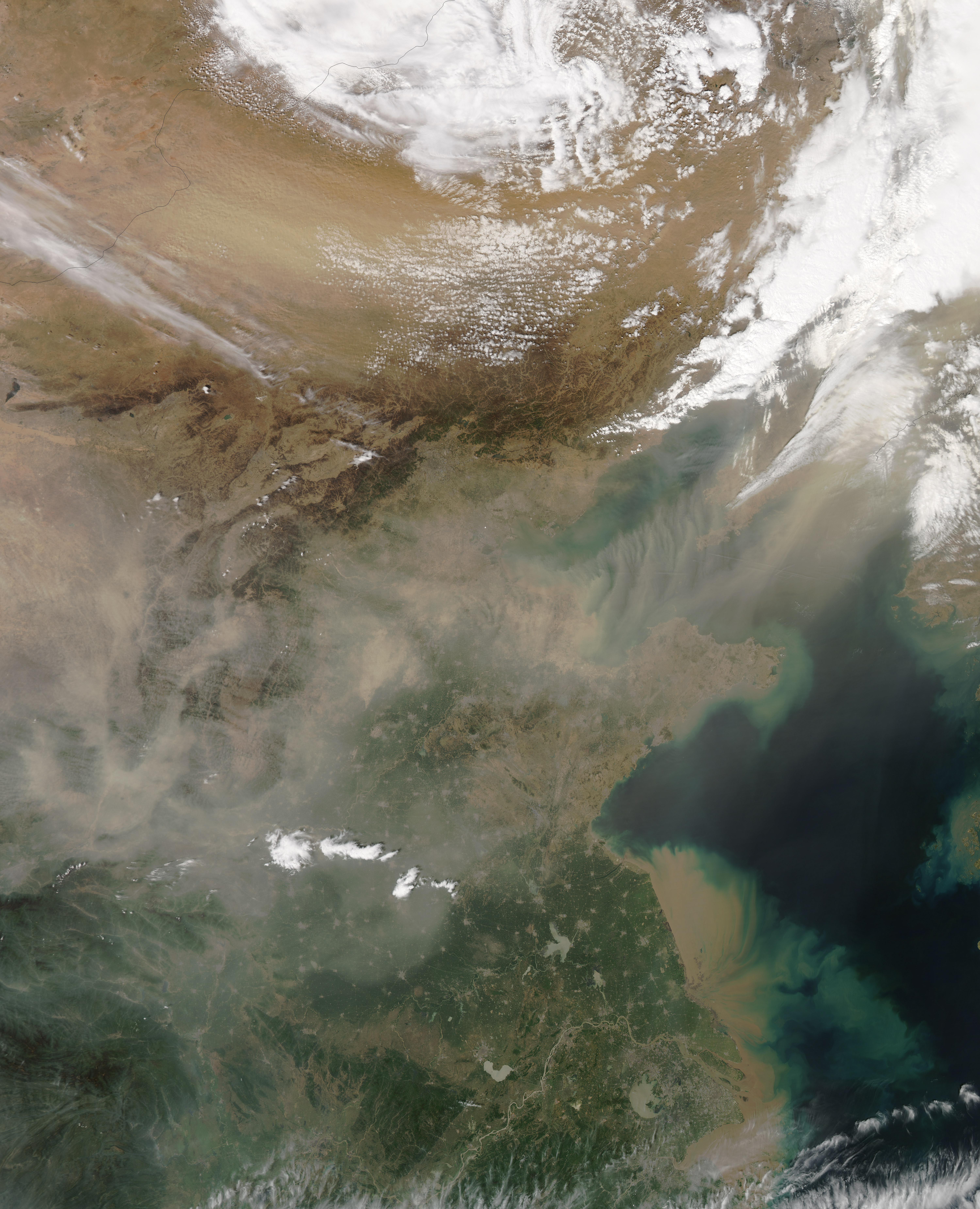 Dust over Mongolia and China - related image preview