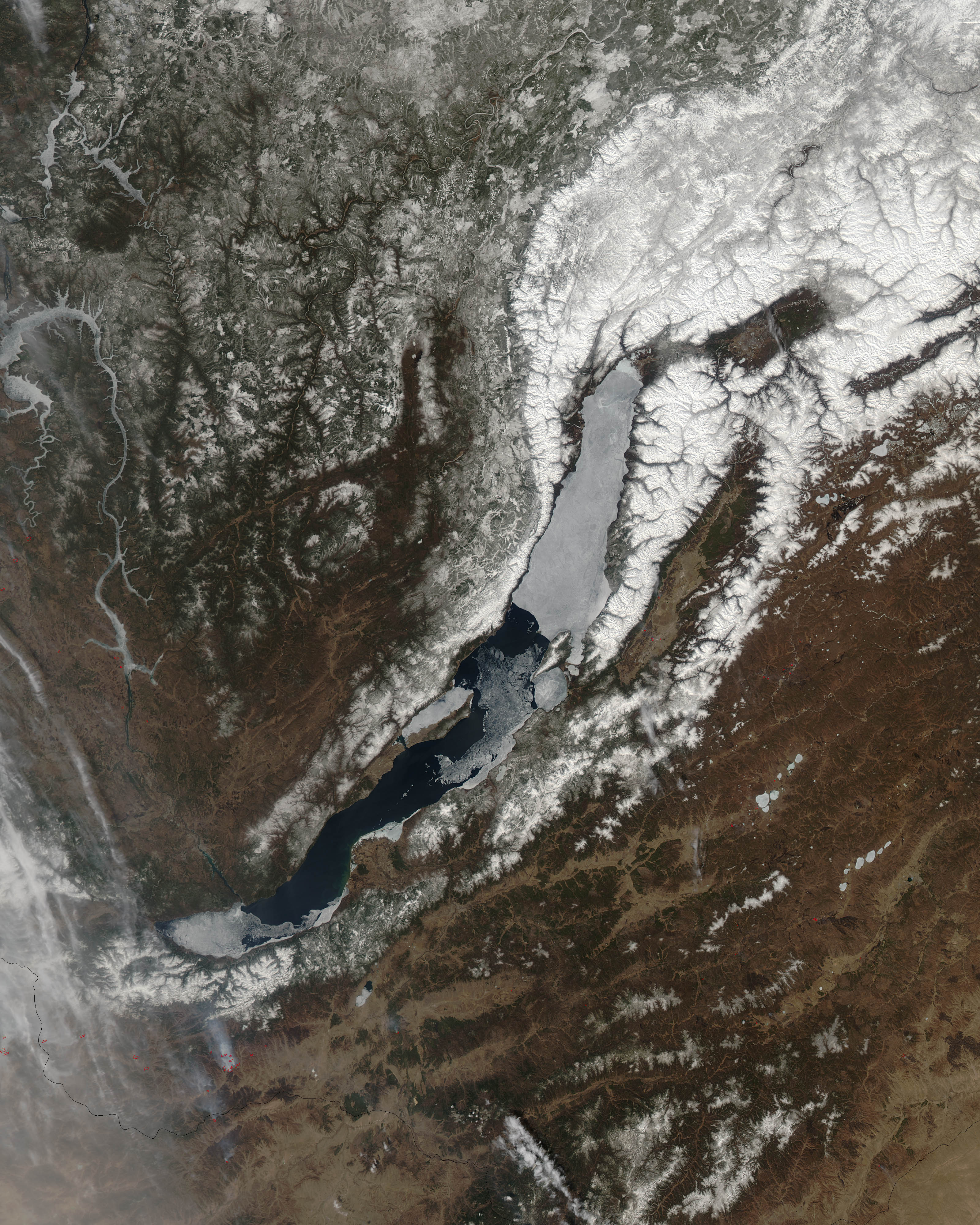 Ice Melting on Lake Baikal - related image preview