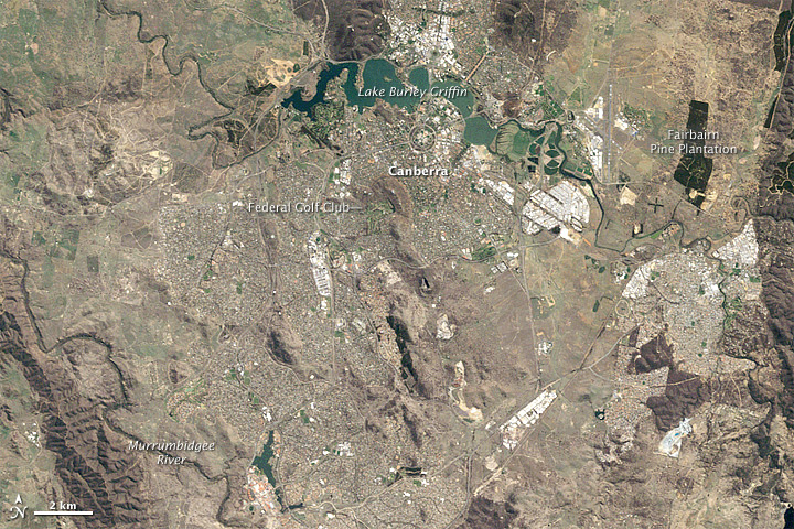 Changes in Canberra