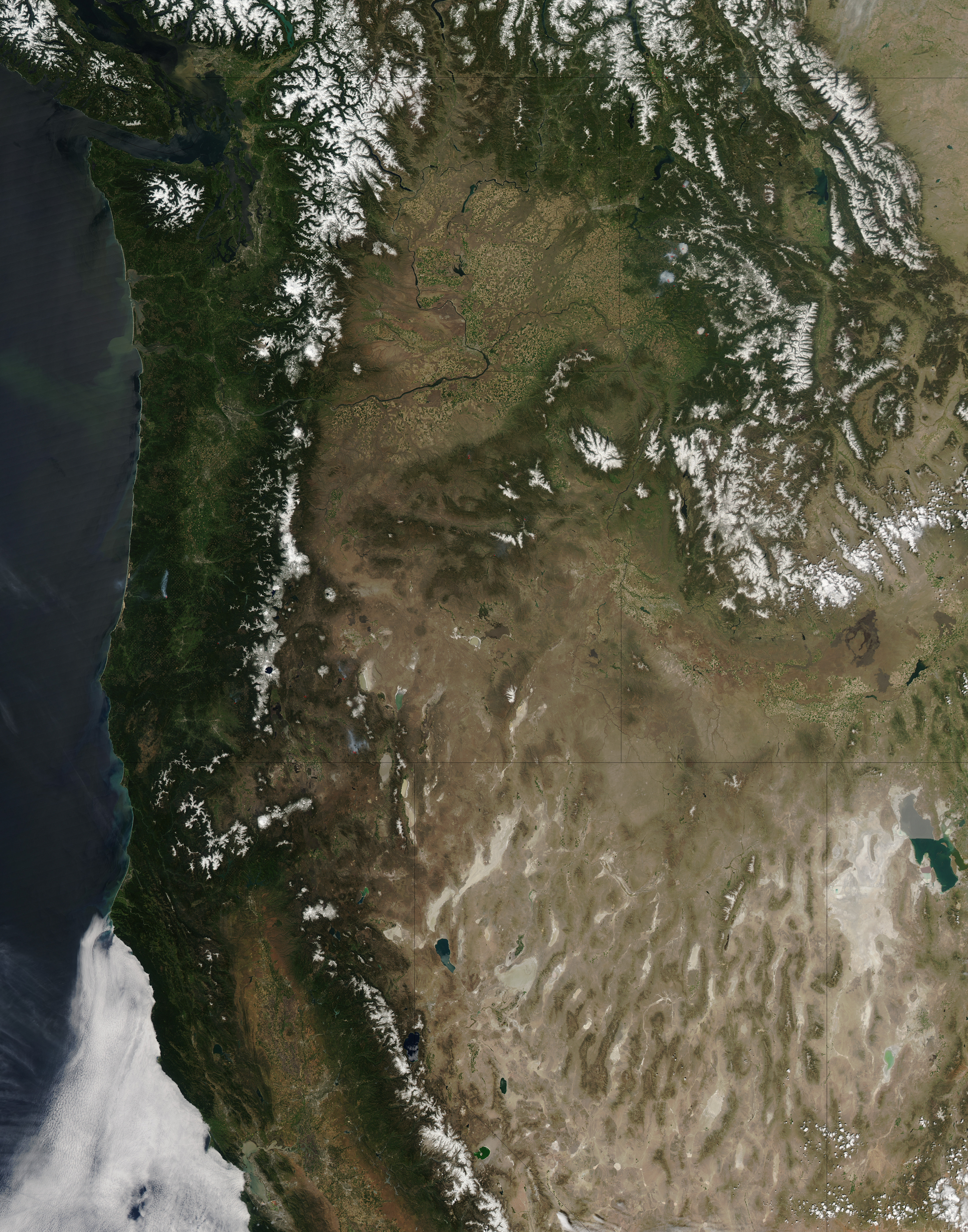 Sunny Skies over the Pacific Northwest - related image preview