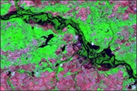 NASA Visible Earth: Cedar River Rises