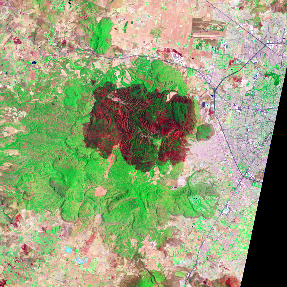 Fire Chars Forest Near Guadalajara - related image preview