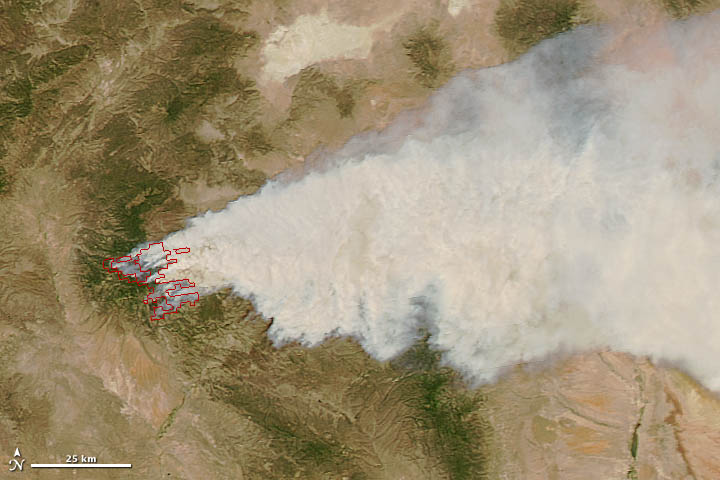 Fire Rages in Gila National Forest  - related image preview
