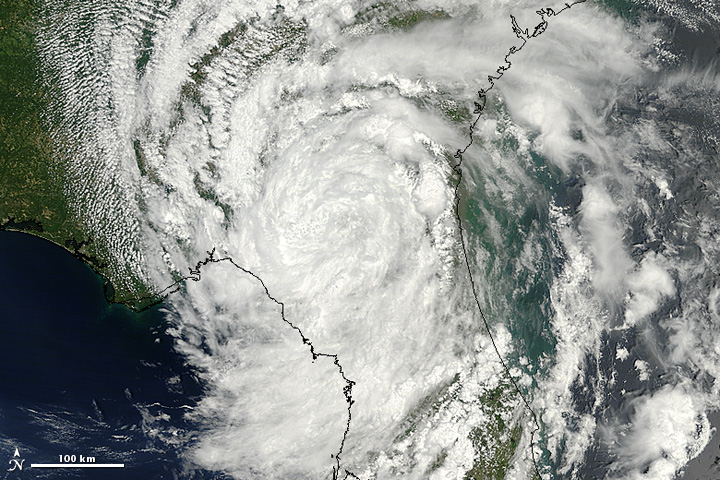 Tropical Depression Beryl over Florida and Georgia - related image preview