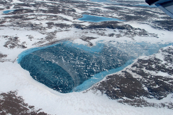 Greenland in White, Brown, and Blue - related image preview