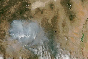 Whitewater-Baldy Fire in New Mexico