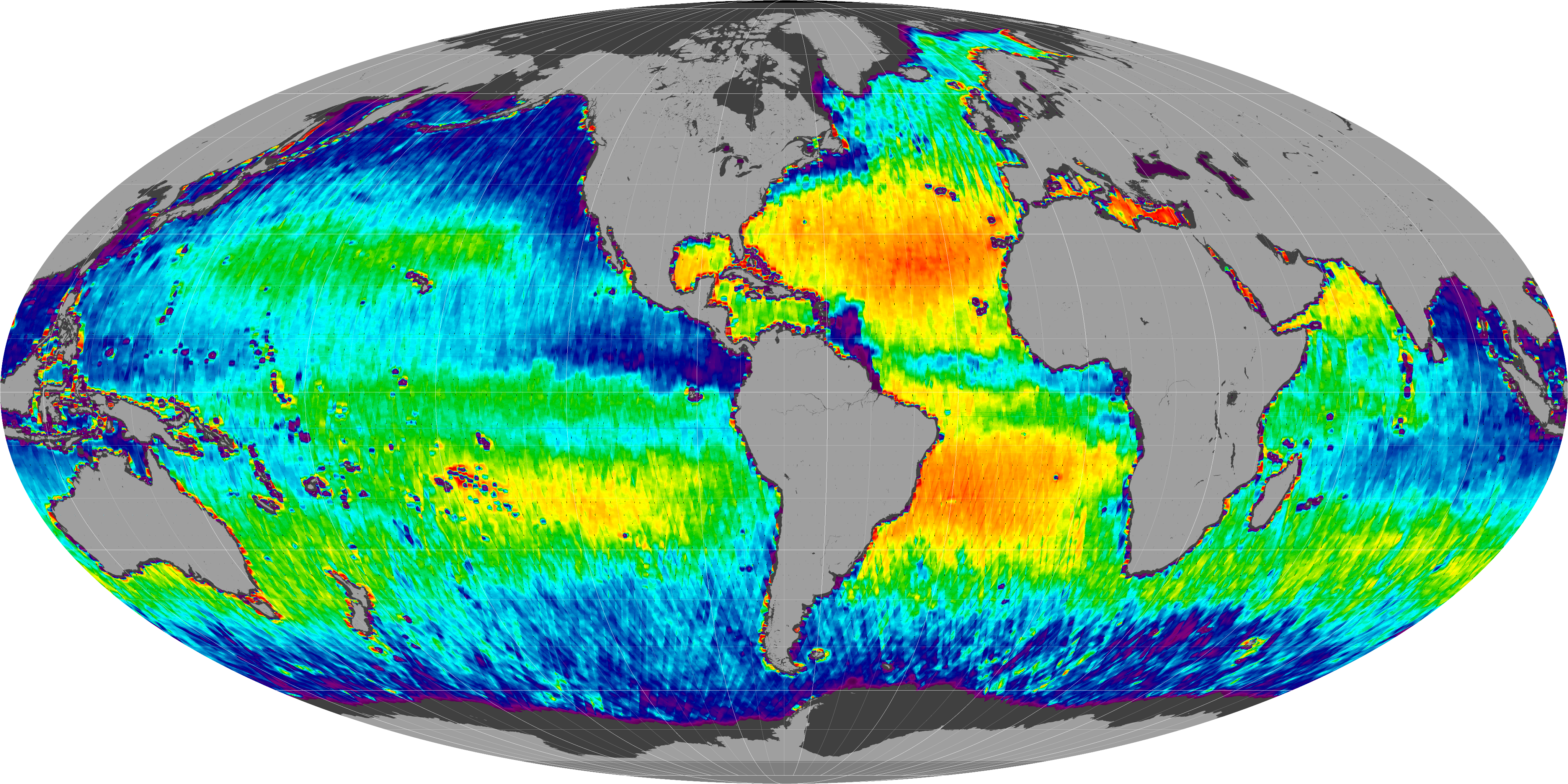 salinity levels in the ocean