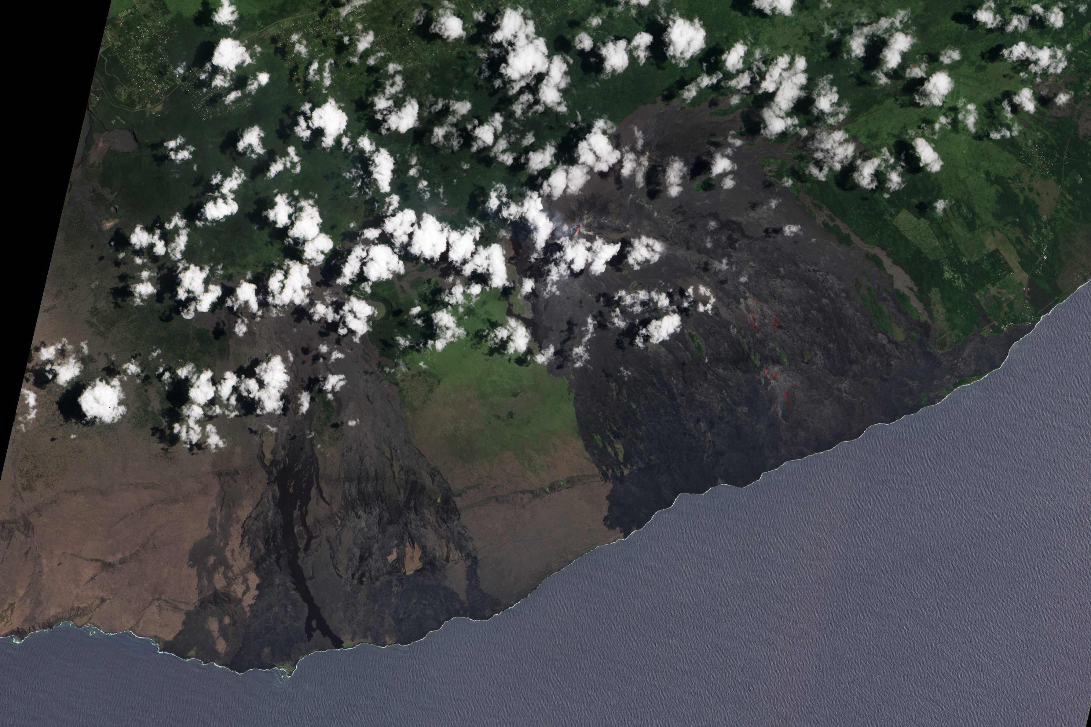 Lava Flows on the Kilauea’s Pali - related image preview
