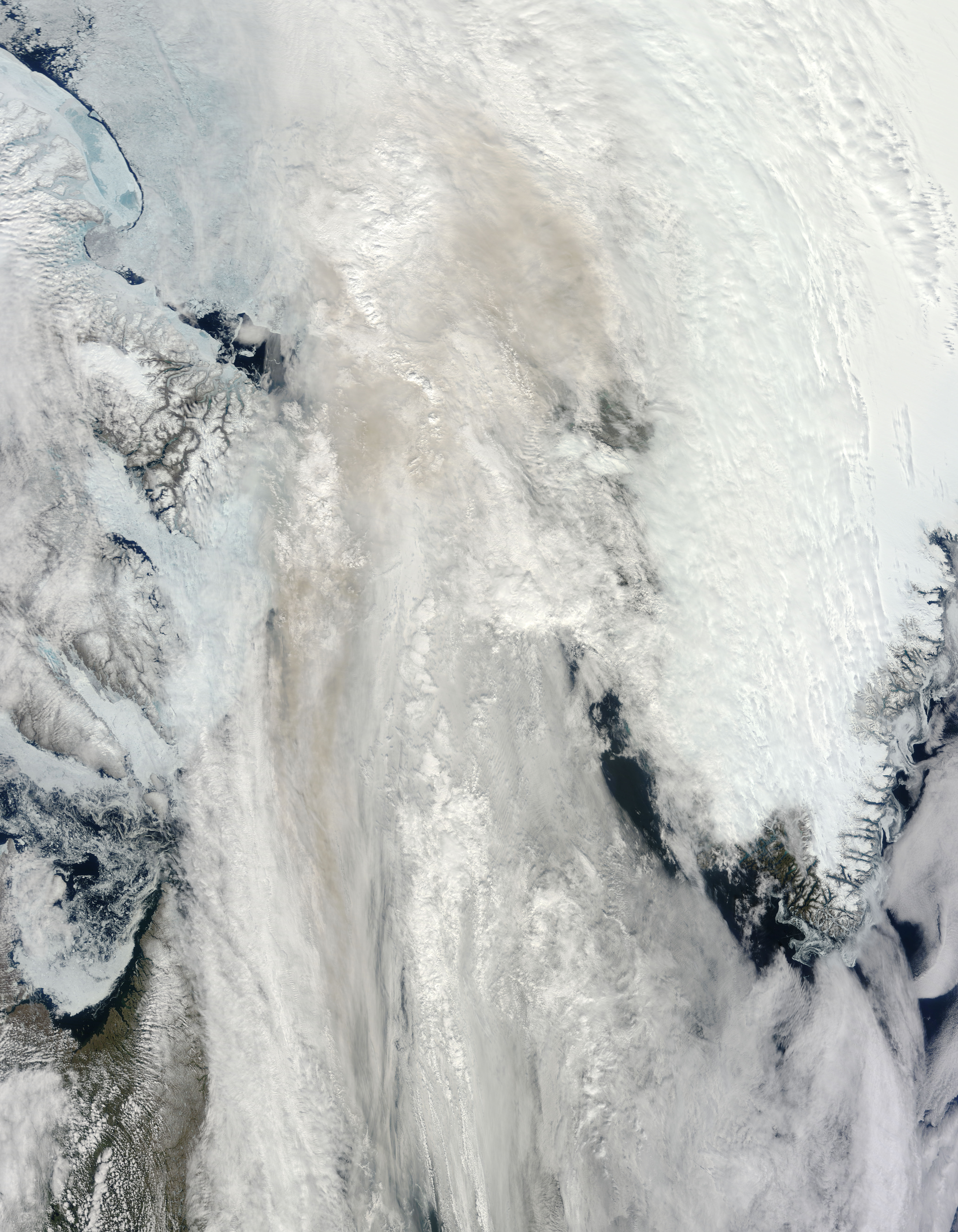 Smoke over Davis Strait - related image preview