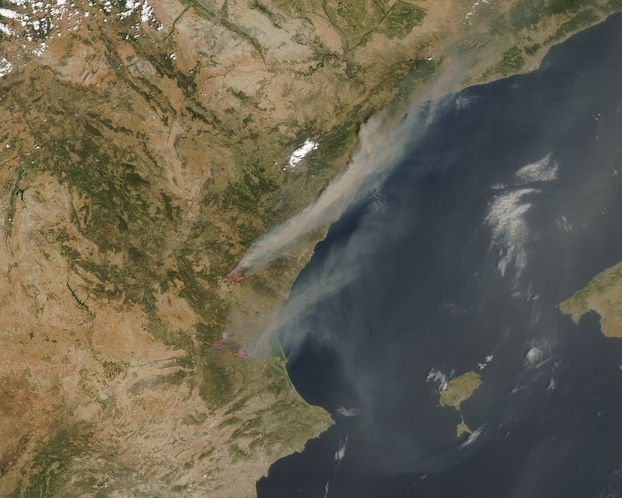 Fires in Eastern Spain - related image preview