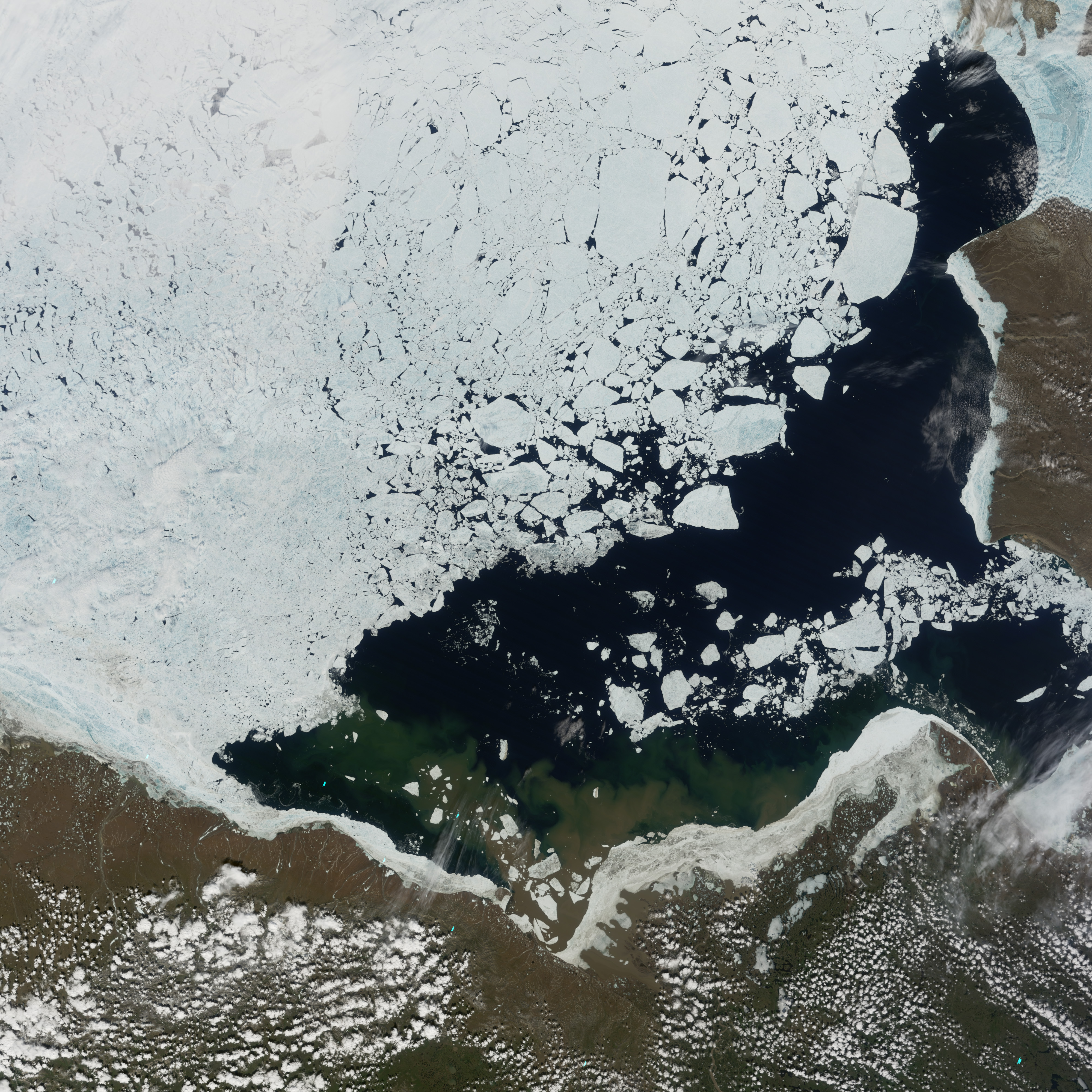 Sea Ice Retreat in the Beaufort Sea - related image preview