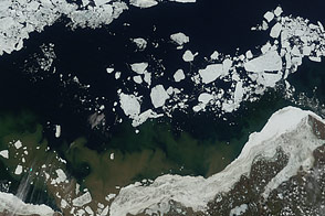 Sea Ice Retreat in the Beaufort Sea