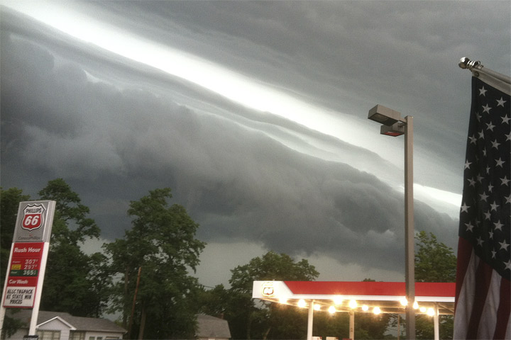 Derecho Strikes the Eastern United States