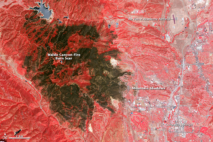 Waldo Canyon Fire Burn Scar