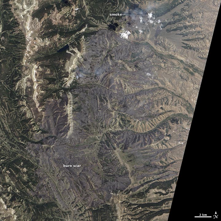 Fontenelle Fire Burn Scar - related image preview