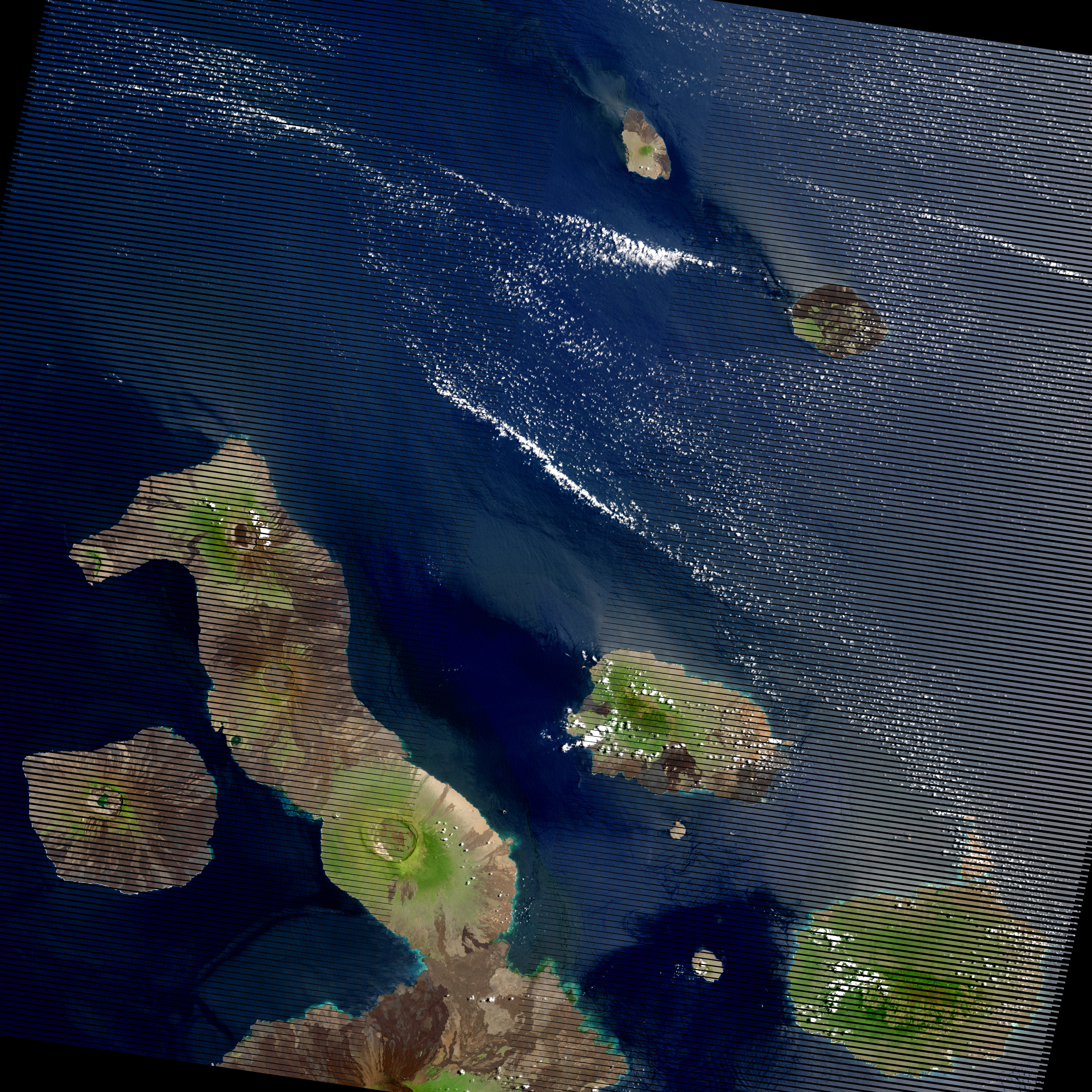 pinta island galapagos map