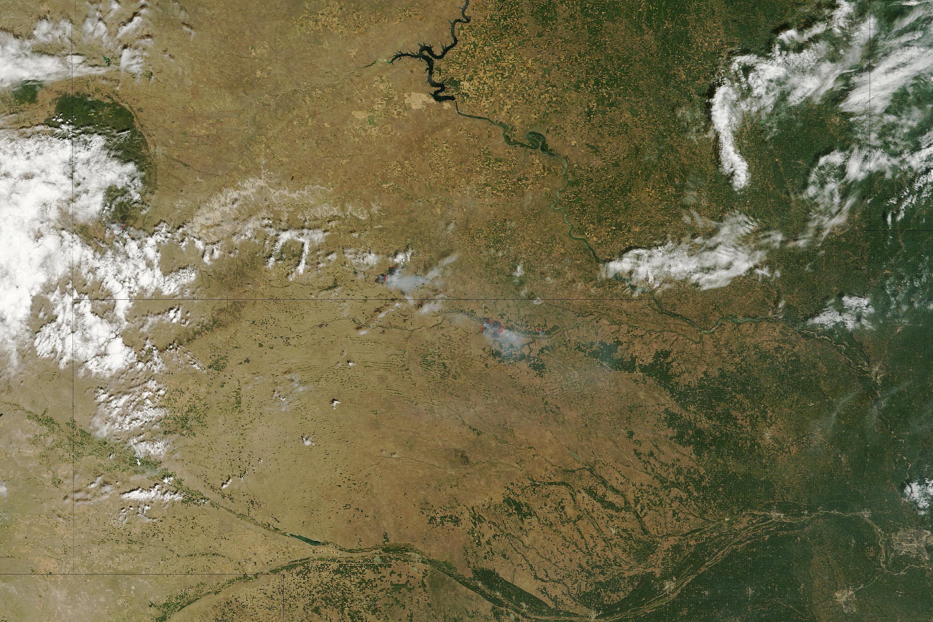 Wildfires in South Dakota and Nebraska - related image preview