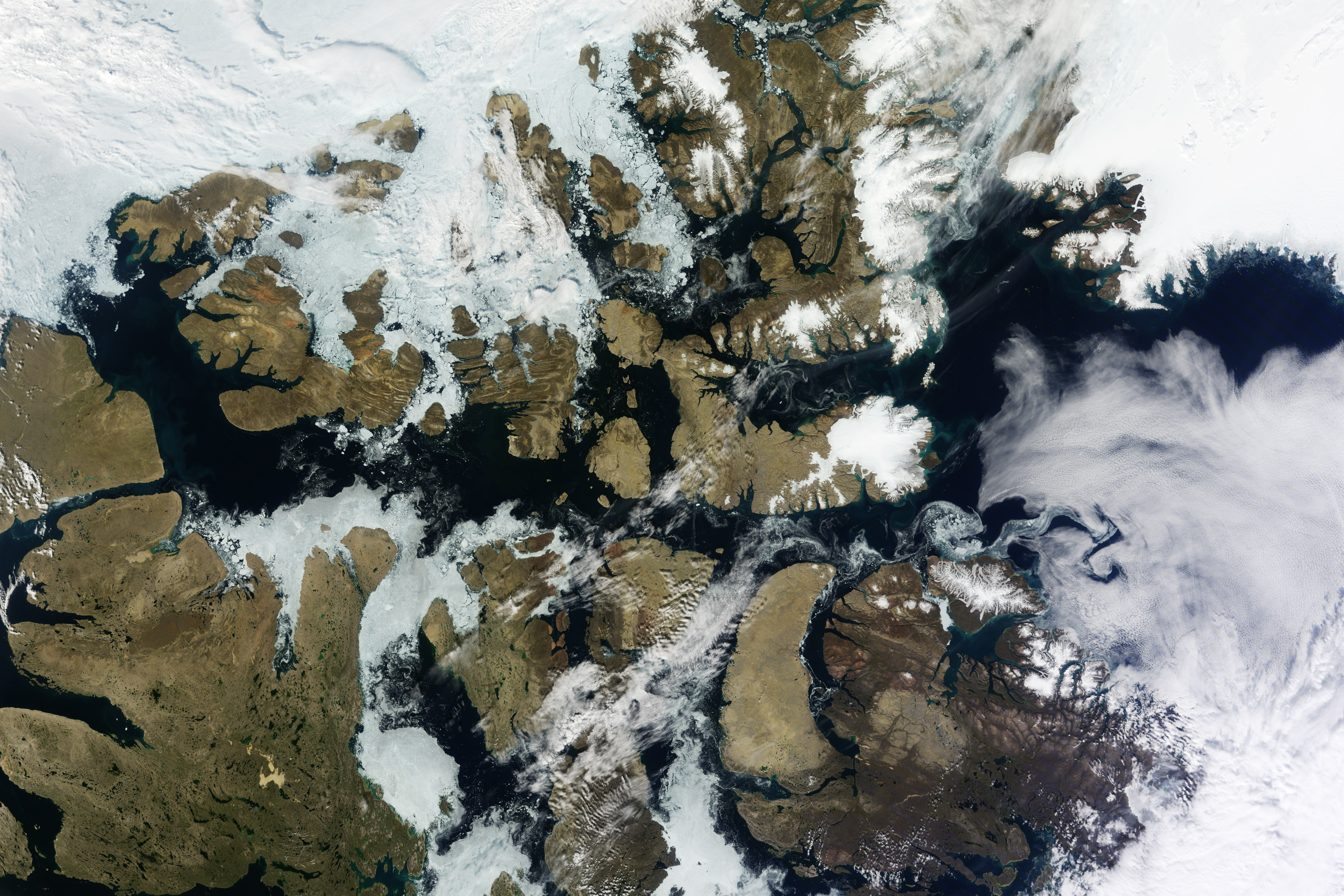 Sea Ice Clearing from Northwest Passage - related image preview