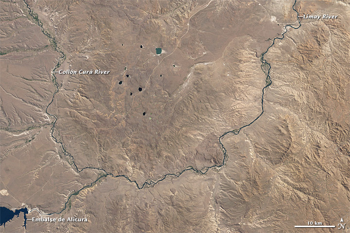 Piedra del Águila Dam Reshapes the Limay River