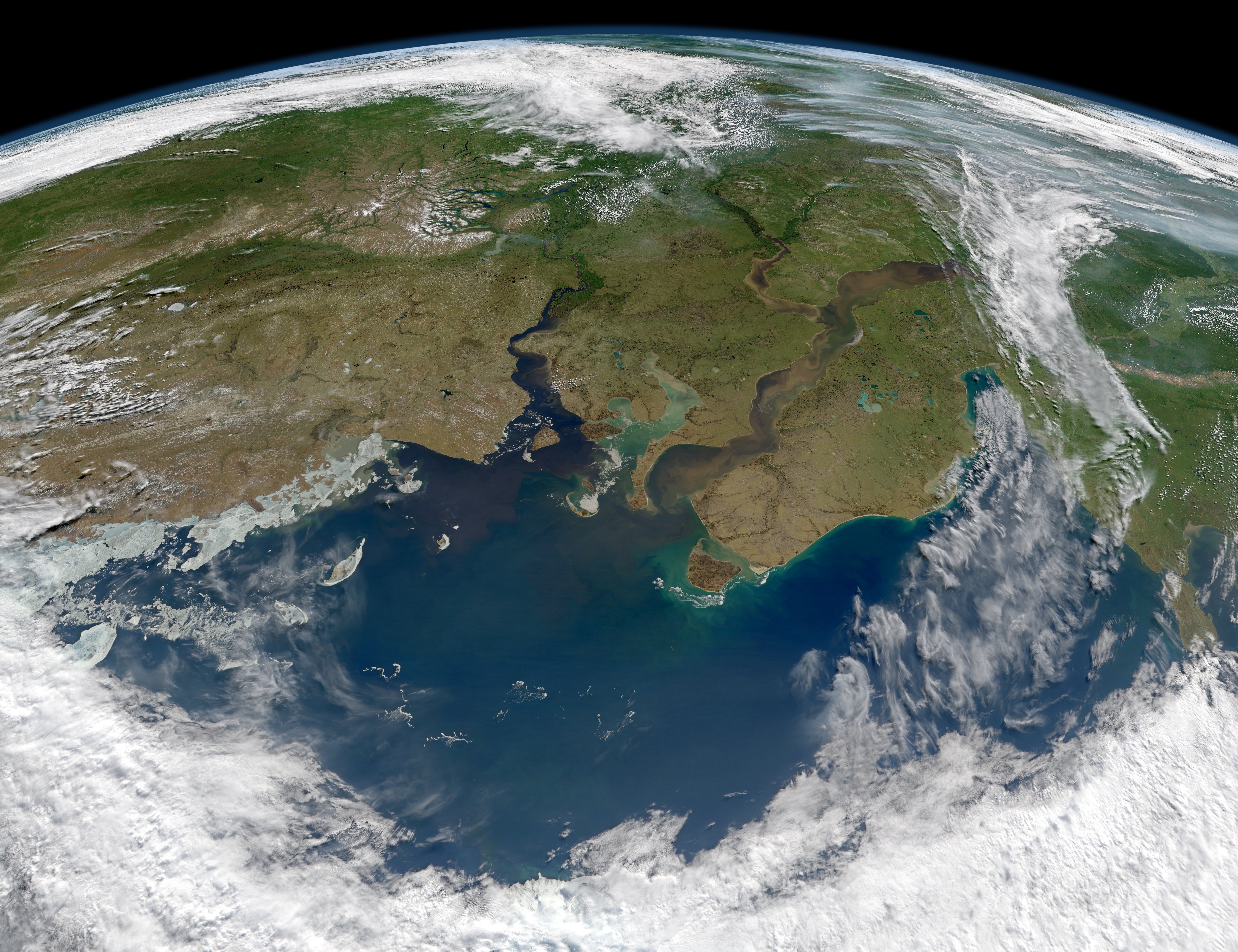 River Outflow to the Kara Sea - related image preview