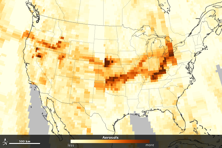 Wildfires Send Smoke Across the United States - related image preview