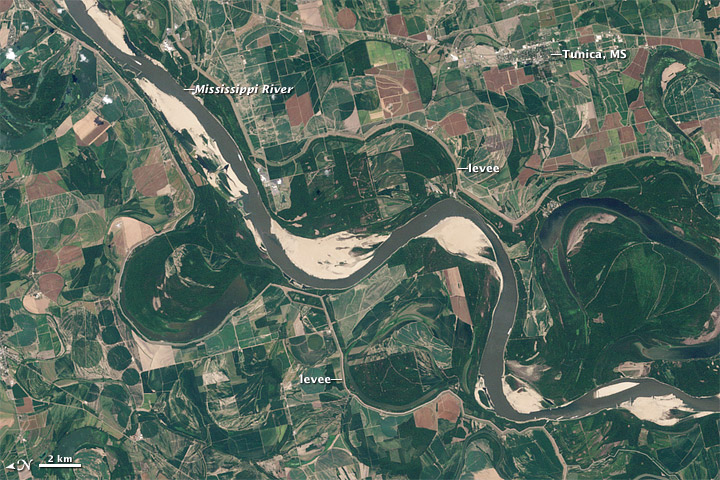 Mississippi River Well Below Normal 