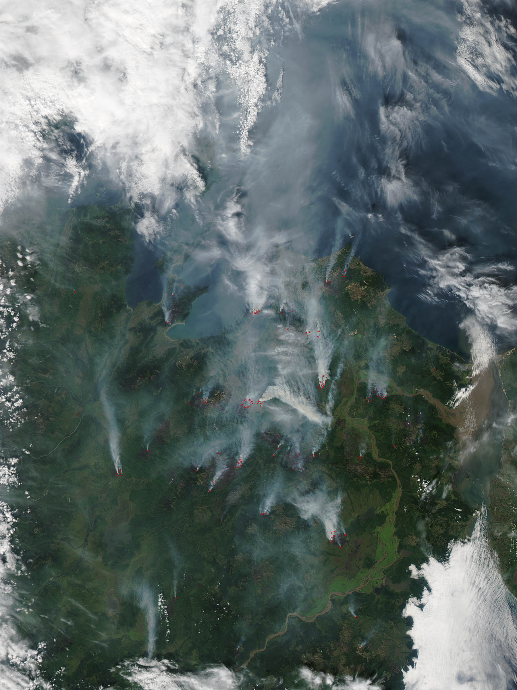Wildfires in Siberia - related image preview