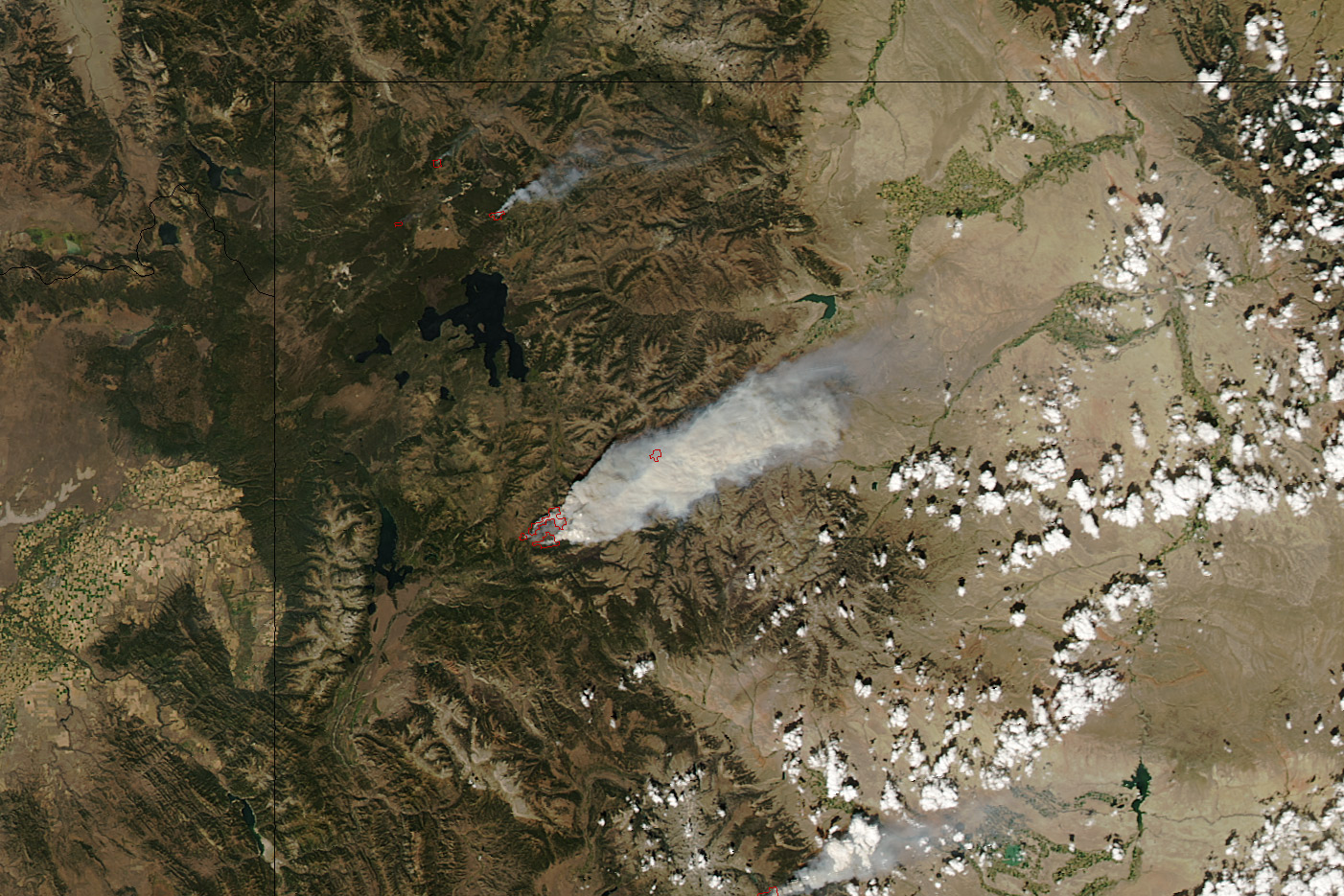 Wildfires in Northwestern Wyoming - related image preview