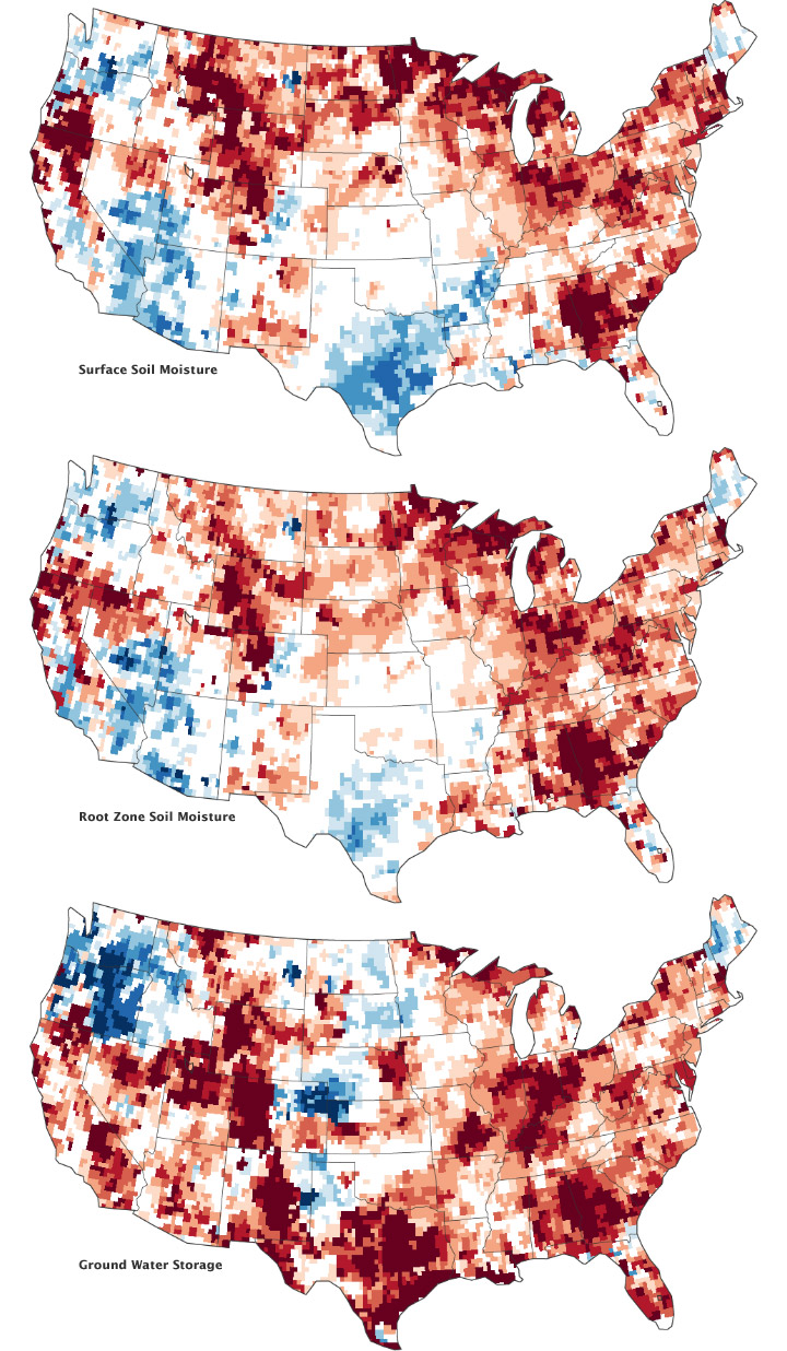 Signs of the U.S. Drought Are Underground