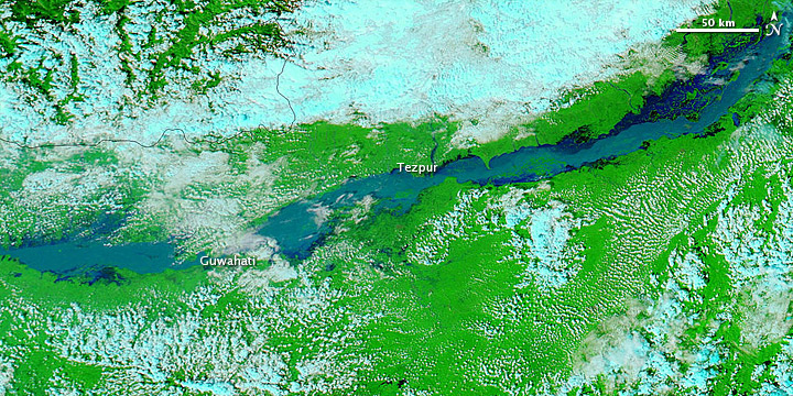 Flooding along the Brahmaputra River - related image preview