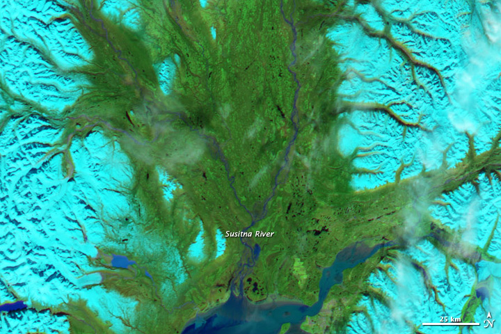 Flooding along the Susitna River - related image preview