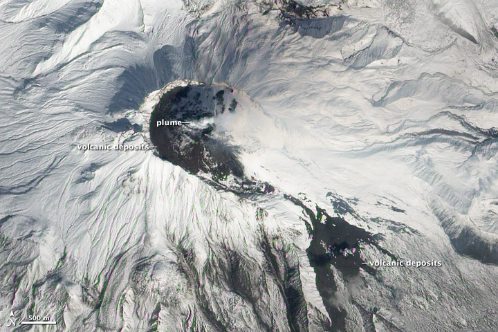 Bezymianny Volcano