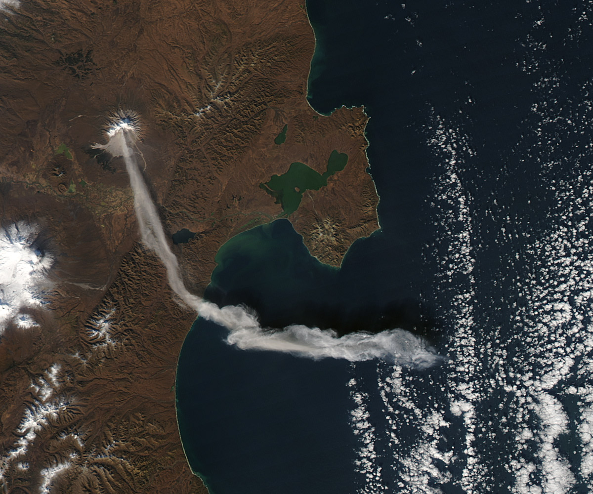 Ash Plume from Shiveluch - related image preview