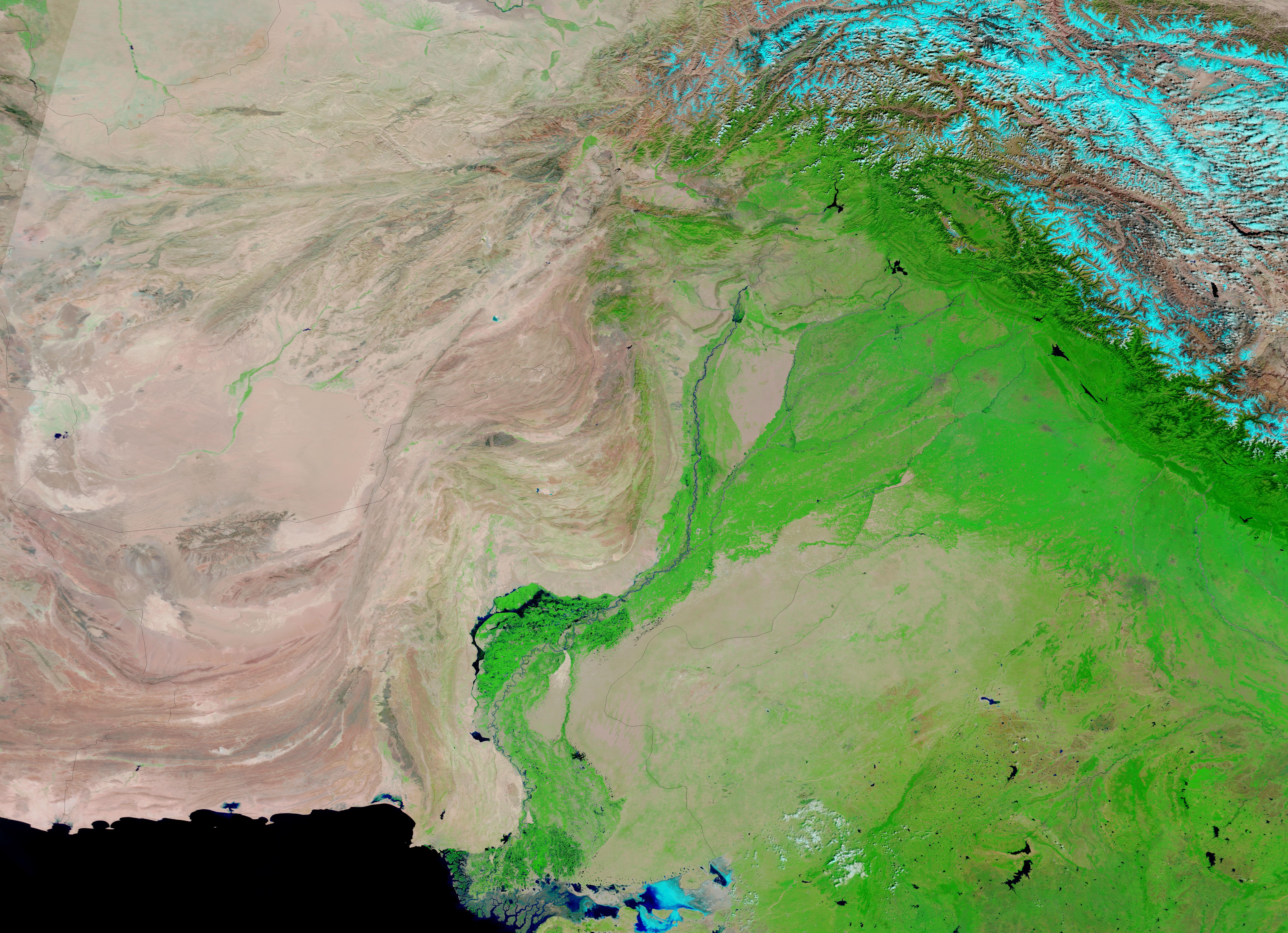 Shifting Flood Waters in Pakistan - related image preview