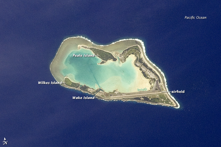 Wake Island, Pazifischer Ozean