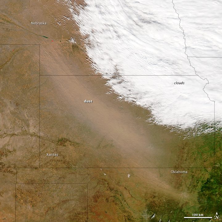 Dust Storm in the Great Plains