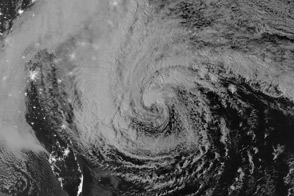 Overnight View of Hurricane Sandy - selected child image