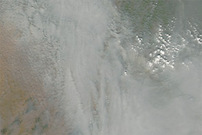 Fires and Smoke in Northwestern India