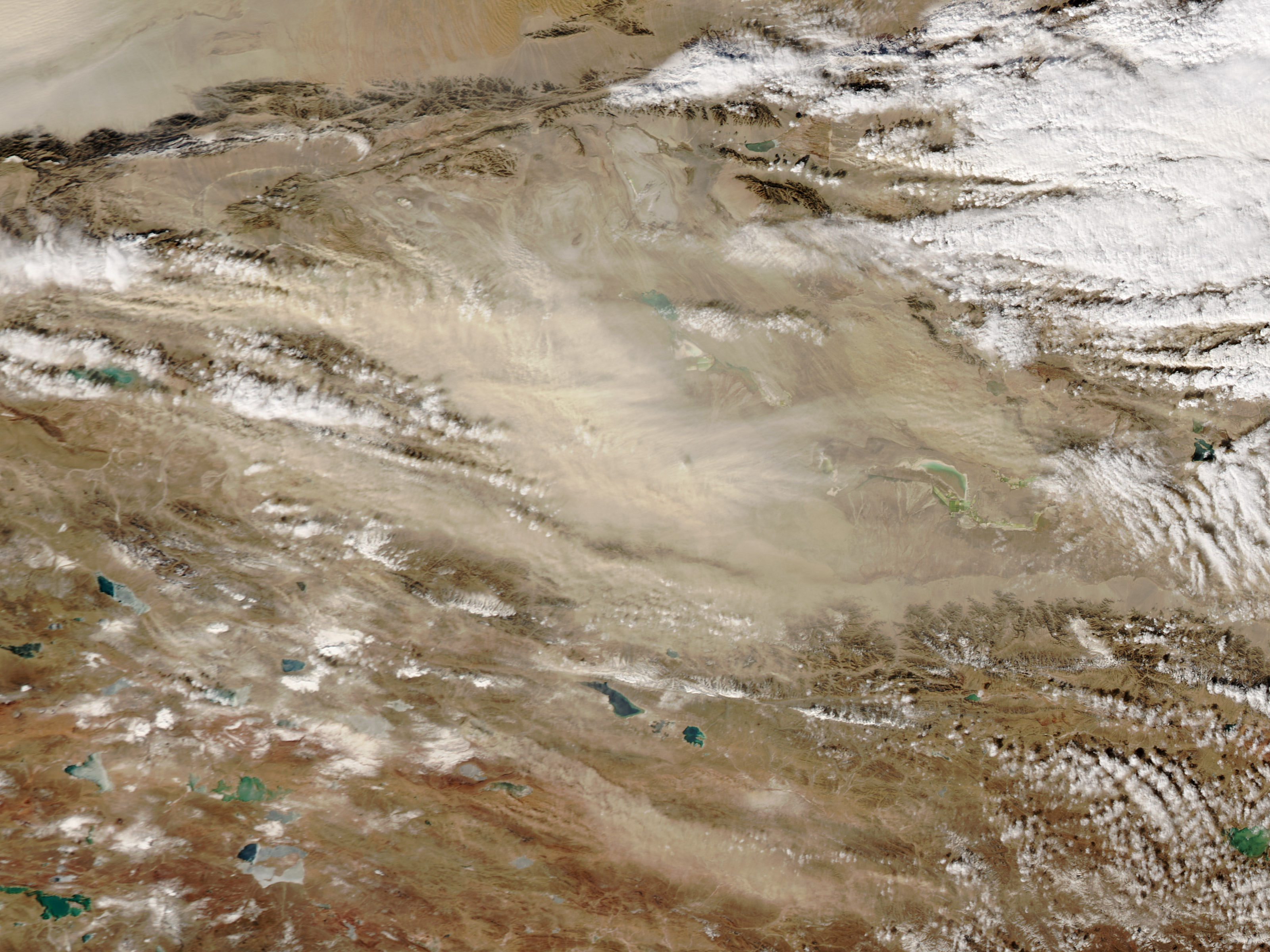 Dust Storm in Western China - related image preview