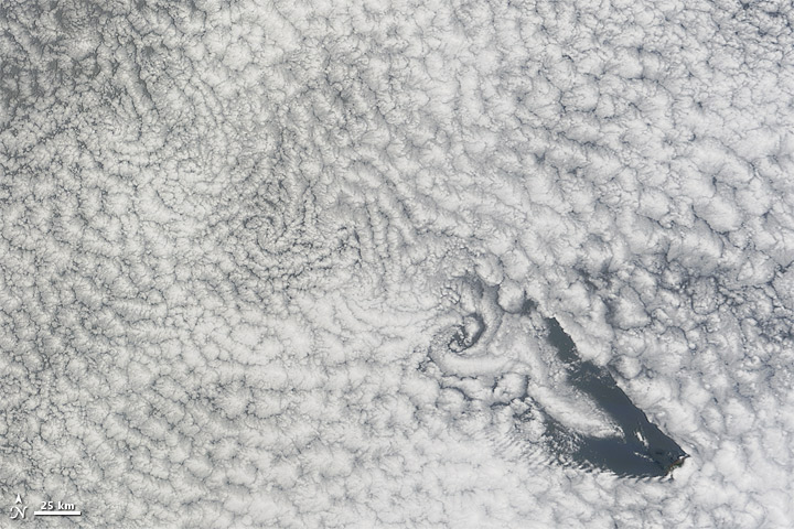 Cloud Vortices off St. Helena - related image preview