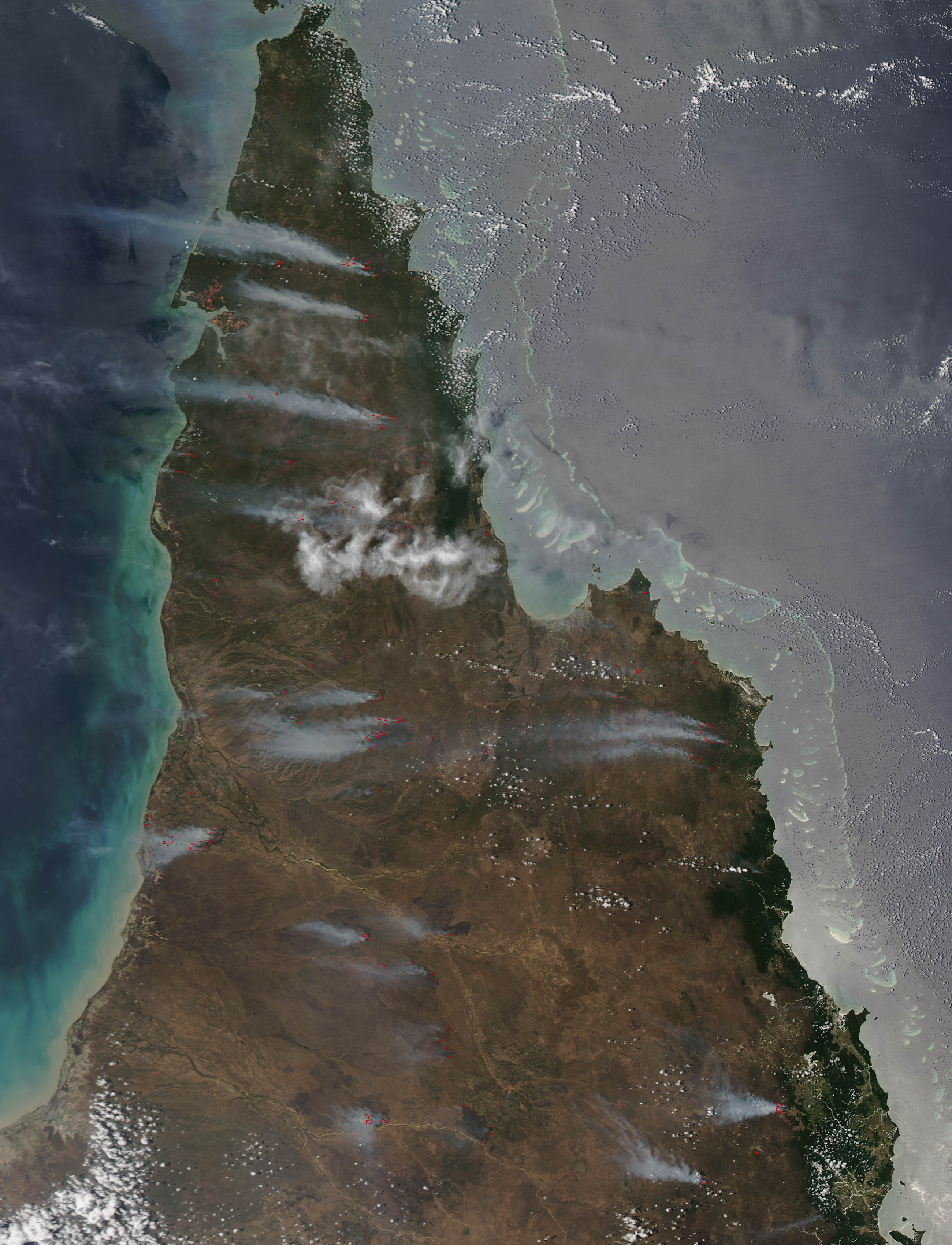 Fires Across Cape York Peninsula - related image preview