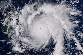 Typhoon Bopha - selected image