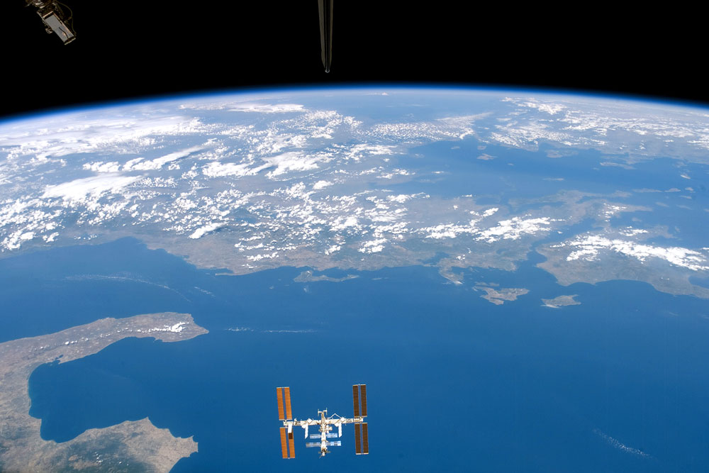 International Space Station from the Space Shuttle - related image preview