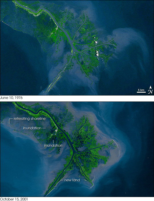 deltas landforms