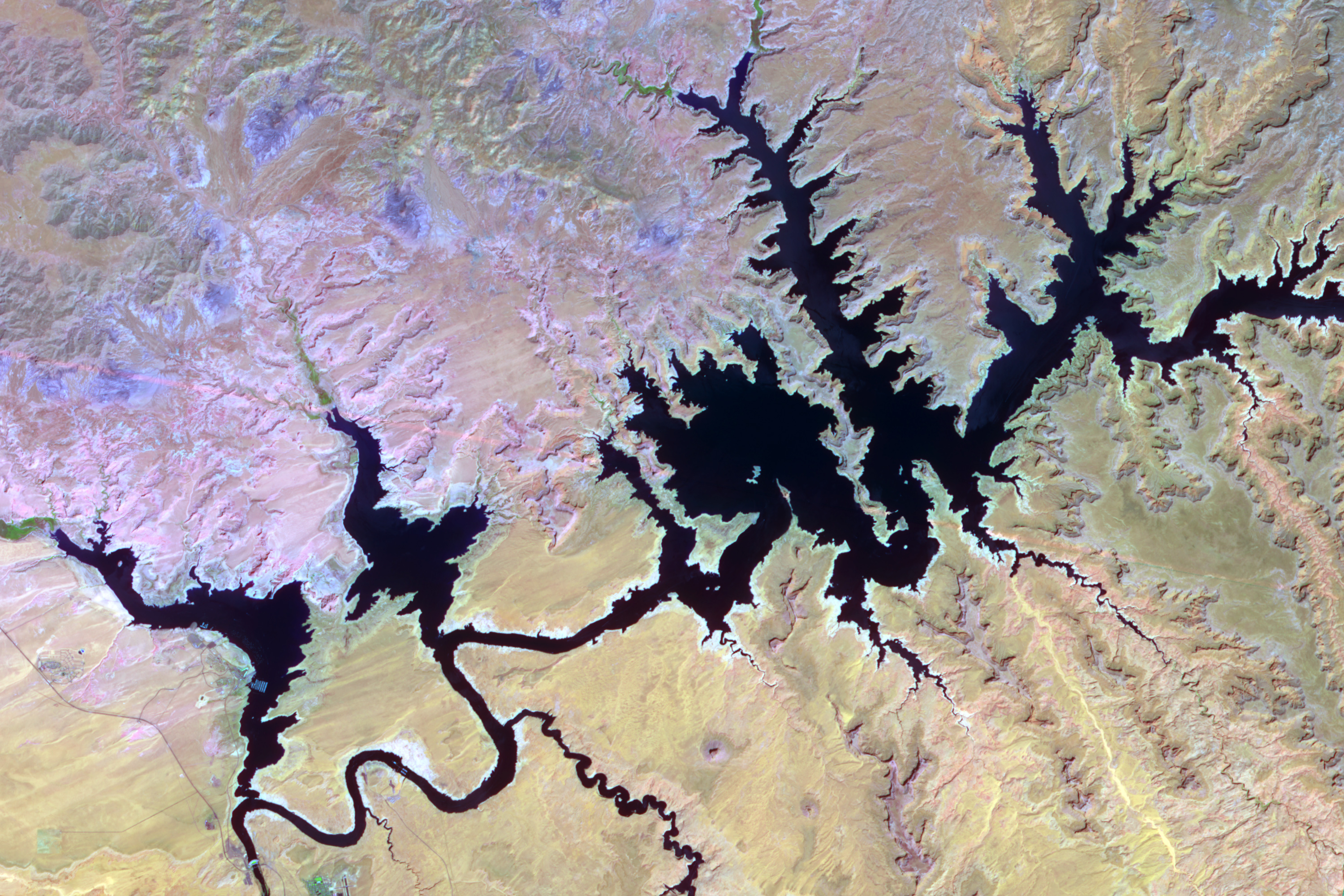 Water Levels in Lake Powell - related image preview