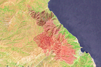 Burn Scar on Santa Catalina Island - related image preview