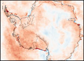 Two Decades of Temperature Change in Antarctica