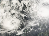Double Cyclones Strike Philippines