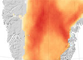 Melting Anomalies on Greenland in 2007